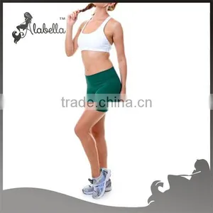 Latest Hot Selling Top Quality Supplex Women Yoga Sports Shorts thumbnail-1