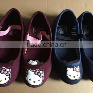 2017 Overstock Clearance Cute Cartoon Pattern Little Girls Casual Shoe Kids Slip on Shoes thumbnail-2