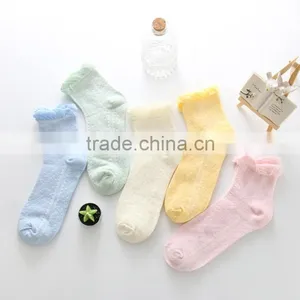 Zm40582b Women Mid-calf Length Sock Ladies Pure Color Cotton Socks thumbnail-1