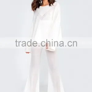 Fashion Plus Size Cashmere Merino Wool Plain Sweater Women thumbnail-3