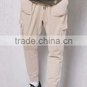 Machine Washable100% Cotton Jogger Pants Men Sweatpants thumbnail-1