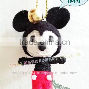Handmade Keychains Keyrings Voodoo Doll String Accessories Bag Gifts thumbnail-1