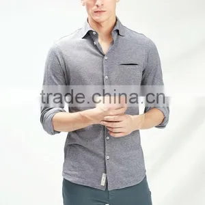 Latest Designs for Men Polo Long Sleeves Shirts thumbnail-1