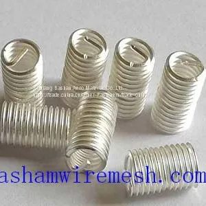 304 Stainless Steel Silver Wire Thread Inserts by Xinxiang Bashan thumbnail-1