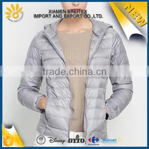 OEM Custom Nylon Windproof Ultralight Women Winter Down Jacket thumbnail-1