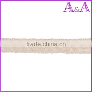 CB2696 Wholesale Candy Color Flower Designs Mesh Embroidery Lace Decoration Chemical Lace Trim for Dresses thumbnail-5