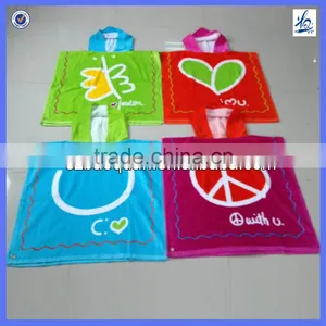 Wholesale China Baby Hooded Towel Surf Poncho Beach Kids Towel thumbnail-1