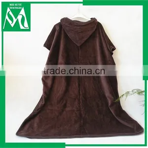 Women Poncho Beach Luxury Changing Bath Towel thumbnail-1