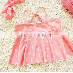 2017 Pink Cute Swimsuit Child Swimear Baby Girls Swimwear thumbnail-2