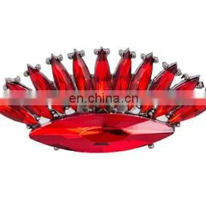 Fashion Vintage Bohemia Big Ring Colorful Crstal Exaggerated Decorate Women Party Jewelry thumbnail-6