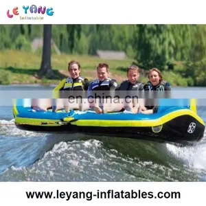 Crazy UFO Towable Ski Tubes Inflatable Sting Ray Boat for Water Games thumbnail-2