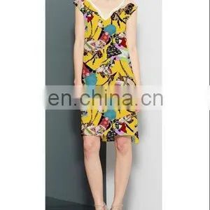 Yarn-dyed Jacquard Digital Printing Chiffon Fabric Silk Feel Comfortable Breathe Freely Thermal Transfer thumbnail-1