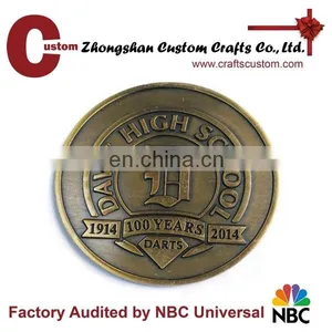 Custom Cheap Souvenir Fake Silver Metal Coin thumbnail-4
