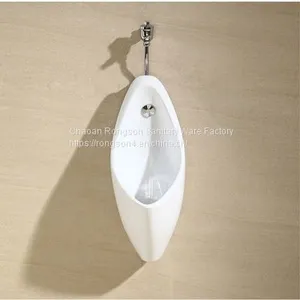 Factory Price Cheap Water Free Public Ceramic Wall Hung Mens Urinal for Sales thumbnail-3
