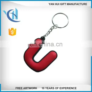 Cheap Fashion Christmas 2017 SOFT PVC Zodiac Rooster Keychain thumbnail-6