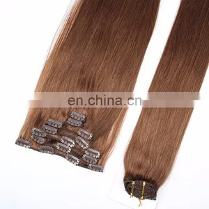 Wholesale Hair Afro Clip In Hair Extensions Silky Straight Wave Free Sample thumbnail-2