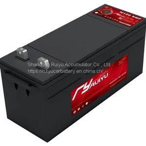 12v 120ah N120 Japan Standard Sealed Maintenance Free Lead Acid Truck Car Battery thumbnail-1