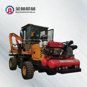 Green / Yellow Put line Press Pile Machine thumbnail-1
