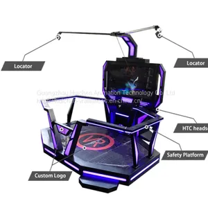 VR Products Virtual Reality System Music Games VR Standing Battle Platform Machine thumbnail-1