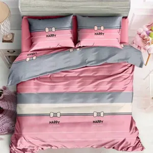 Brushed Fabric 100% Polyester Printed Brushed Bed Sheets/mattress Fabric for Bedding/home Textile From China thumbnail-4