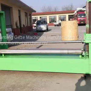 Foam Round Cutting Machine Cylindrical Foam Cutting Machine Foam Rotary Cutting Machine thumbnail-2