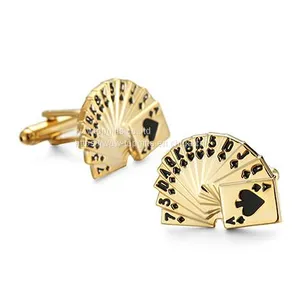 Fashion Personalized Cufflinks Custom Logo Cufflinks Design Wedding Gift Cufflinks Supplier thumbnail-1
