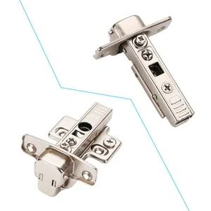 Filta Furniture Hardware NEW 35mm 4D Adjustable Soft Closing Clip On Cabinet Cupboard Frameless Door Hinge thumbnail-5