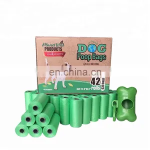 Eco-Friendly Outdoor Dog Cleaning Waste Bag Pet Poop Bags OEM Pet Waste Bag thumbnail-4