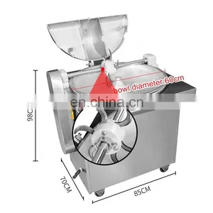 Best Selling Industrial Electric Vegetable Chopper/vegetable Grind Machine/vegetable Chopping Machine thumbnail-3