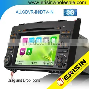 Erisin ES7682M 7" Car DVD GPS 3G for B-Class W245 2005 to 2012 thumbnail-1