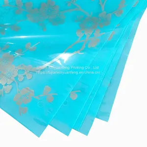 Custom Pe Cpe Plastic Packaging Bag With Zipper for Clothing Manufacturer thumbnail-5