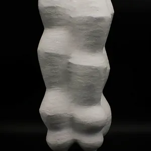Modern Irregular Prism Ceramic Flower Vase/ Ornament thumbnail-1