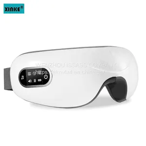 Wireless Air Pressure Vibration Digital Eye Massager Vibration Magnetic Acupuncture Therapy Relief Heat Compress Eye Mask thumbnail-5