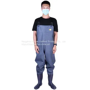 Wholesales Men's Professional Manufacturer Waterproof Breathable Custom Waders thumbnail-1