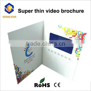 2.8 Inch Invitation Lcd Video Greeting Card for Promotions thumbnail-3