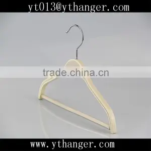CY-276 A Grade Sell Cheap Wooden Clothes Hanger for Coat thumbnail-3
