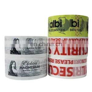 Adhesive Printing Customized Custom Logo Printed Fragile OPP Packaging Packing BOpp Tape thumbnail-3