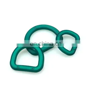 Accept Color Custom D Ring PP Covered and Stainless Steel Light and Durable Ring thumbnail-1