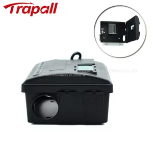 Reusable Plastic Mouse Rodent Control Trap Rat Box Bait Station With Key thumbnail-1