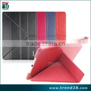 Wholesale Folding Leather Flip Cover Case for Ipad Air Tablet thumbnail-1