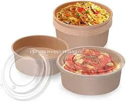 Disposable Soup Bowls for Party Paper Food Tableware Party Supplies Paper Disposable Serving Bowls thumbnail-1