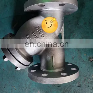 JIS STANDARD ASTM A351 CF3M CF8M SS304 SS316L Stainless Steel Materials Water Oil Y TYPE STRAINER HIGH PRESSURE thumbnail-2