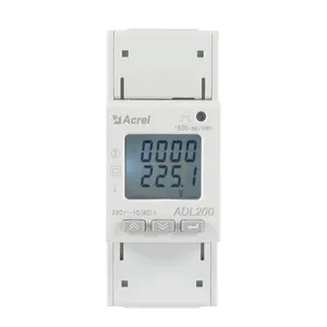 Acrel ADL200 Single Phase 10(80)A Bidirectional Power Meter/ Electric Energy Meter Multi Tariff Energies Optional thumbnail-2