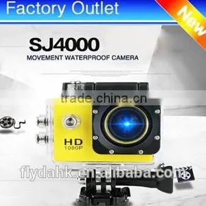 Waterproof Sports dv 7 Colors Full hd Action Sj4000 Mini Action Camera thumbnail-1