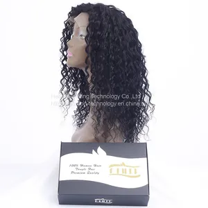 Natrual Color Curly Full Lace Human Hair Wig With Factory Price thumbnail-1