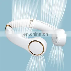 Handfan 2022 Hands Free Portable Electric Rechargeable Bladeless Mini Personal Neck Fan thumbnail-2