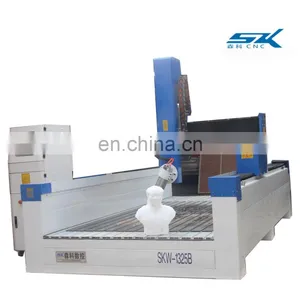 Swing Spindle 3d Wood Foam Router 4 Axis Sculpture Cnc Milling Engraving Carving Machine thumbnail-3