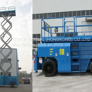 Diesel Engine Self Propelled Scissor Lift thumbnail-3