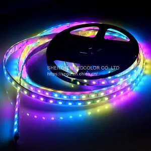 IP65 IP67 IP68 RGB LED Strip WS2811 Addressable Digital RGB Light 12V Built-in IC 60led Waterproof thumbnail-4
