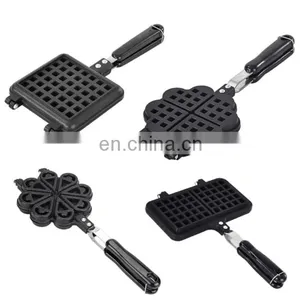 Mini Machine Industrial Egg Commercial Belgian Rotary Fish Waffle Maker thumbnail-2
